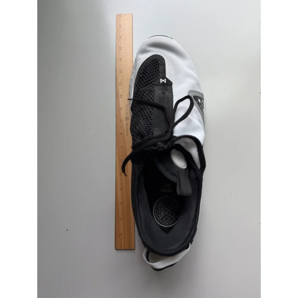 Nike PG‎ 4 Paul George Black White Basketball Shoes CD5079-100 Mens Size 17